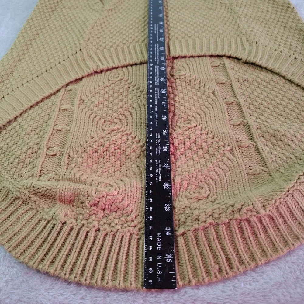 Fisherman Style Dog Sweater 3XL Tan Cape Cod Fall Spring Walks Stylish Big‎